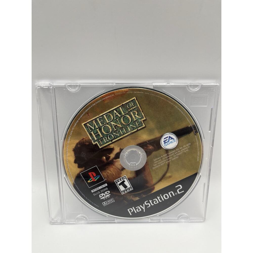 Medal of Honor: Frontline (Sony PlayStation 2,2002)PS2 DISC ONLY. TESTS GOOD. G1